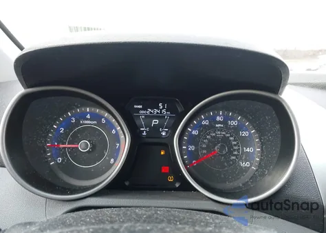 2013 Hyundai Elantra Limited z USA, uszkodzony, nr VIN KMHDH4AE1DU840858